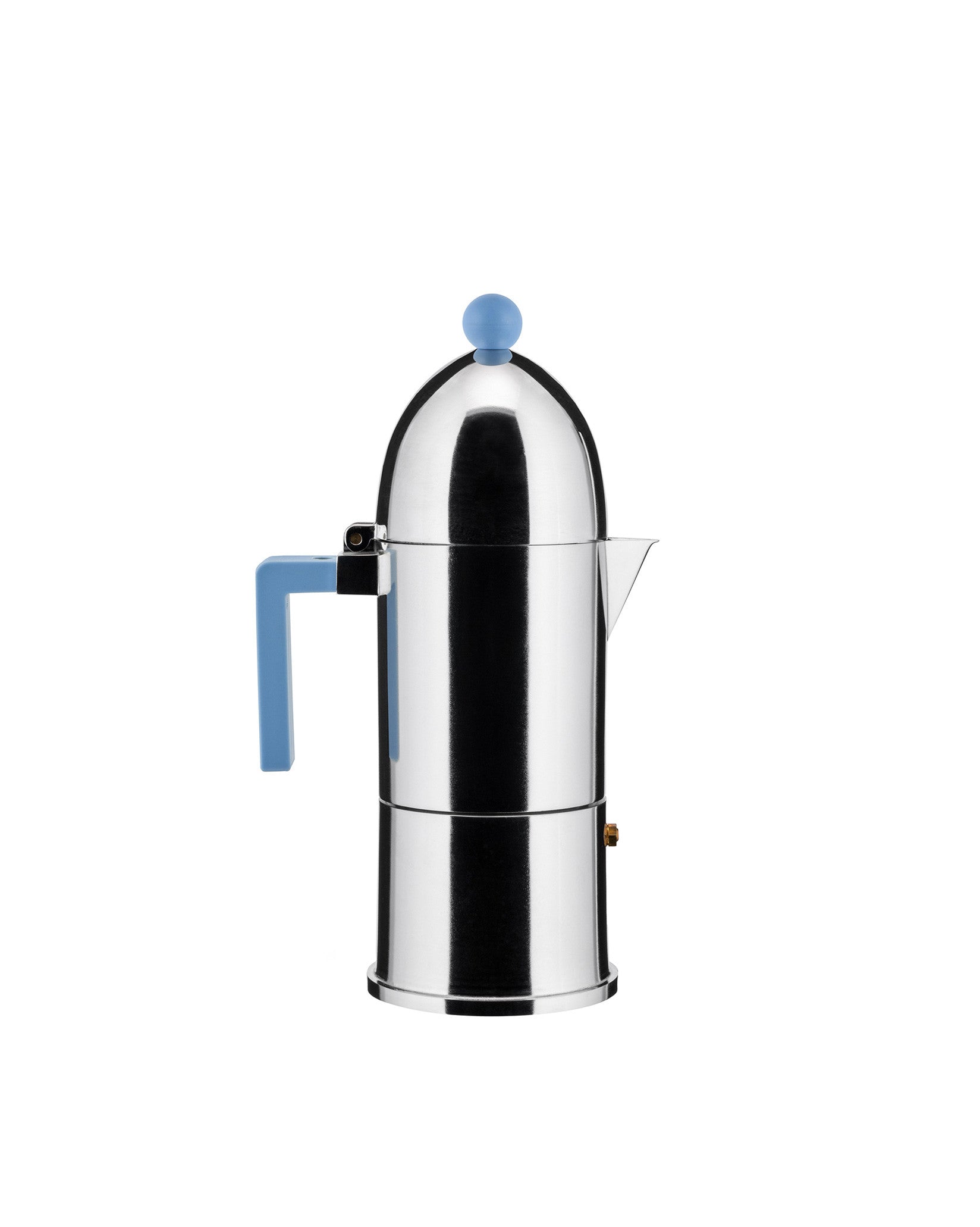 La cupola light blue Espresso coffee maker Alessi
