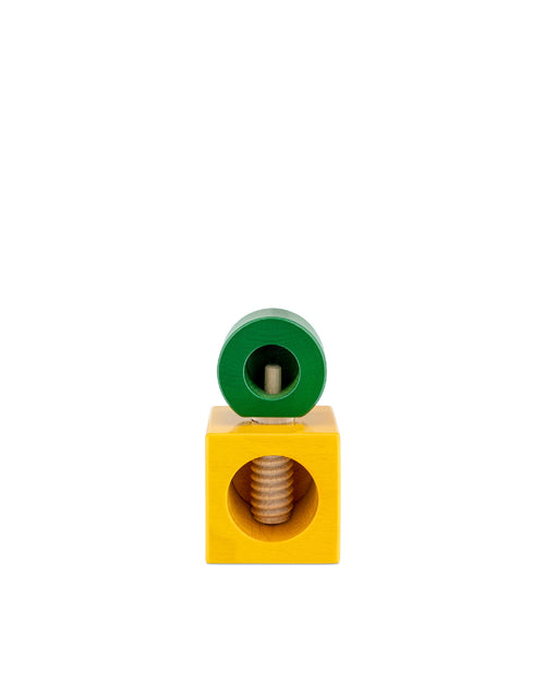 ES20 yellow, green Nußknacker Alessi