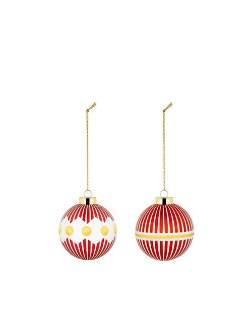 Delight Default Title Set de 2 boules de Noël Alessi