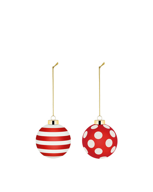 Delight Default Title Set de 2 boules de Noël Alessi