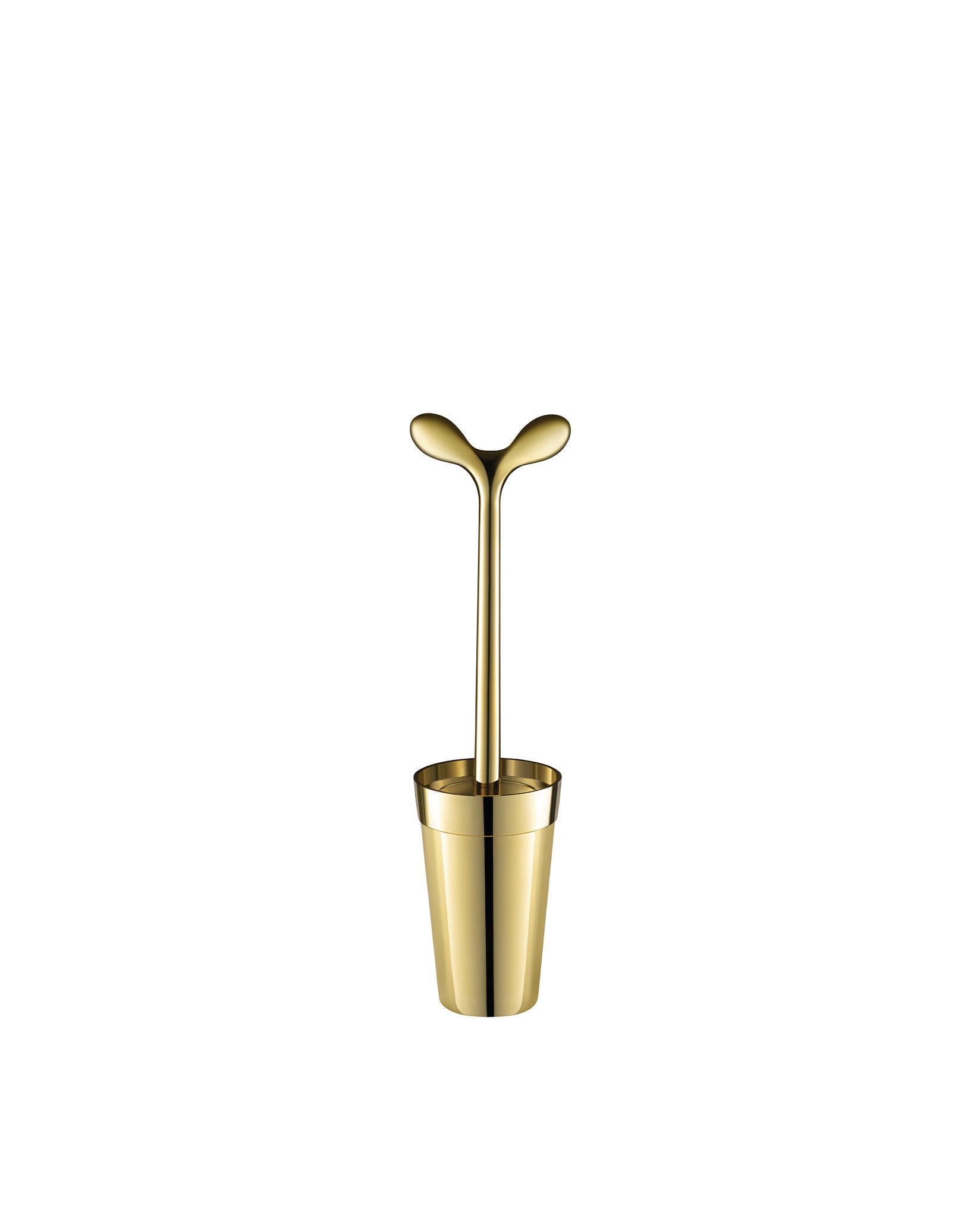 Merdolino Gold Default Title Balayette pour toilette Alessi