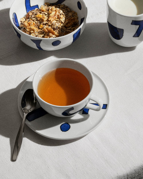 Itsumo - Yunoki ware Default Title Set de tacita para té con platito. 4 piezas Alessi 1