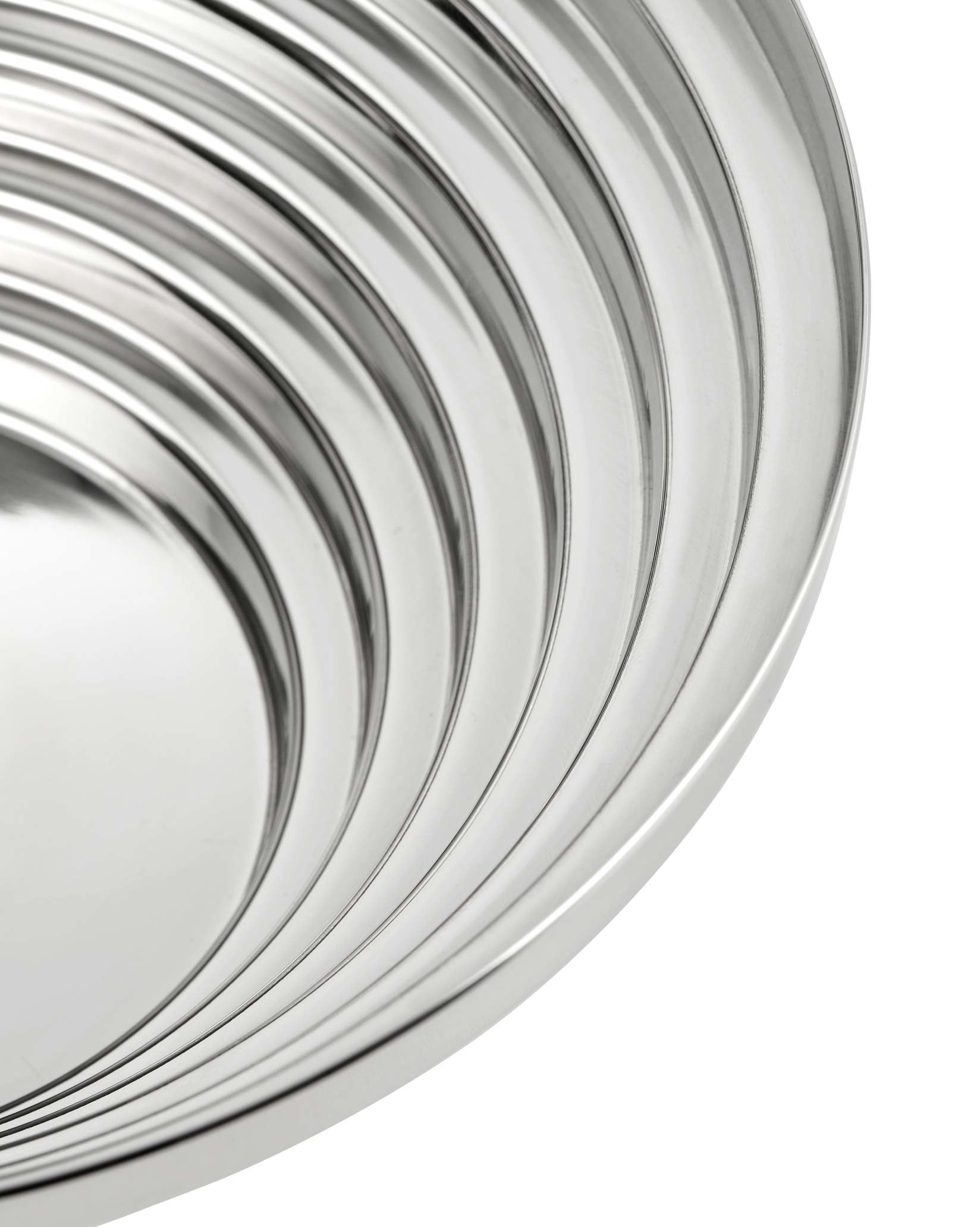 Maya steel Corbeille ronde Alessi 2