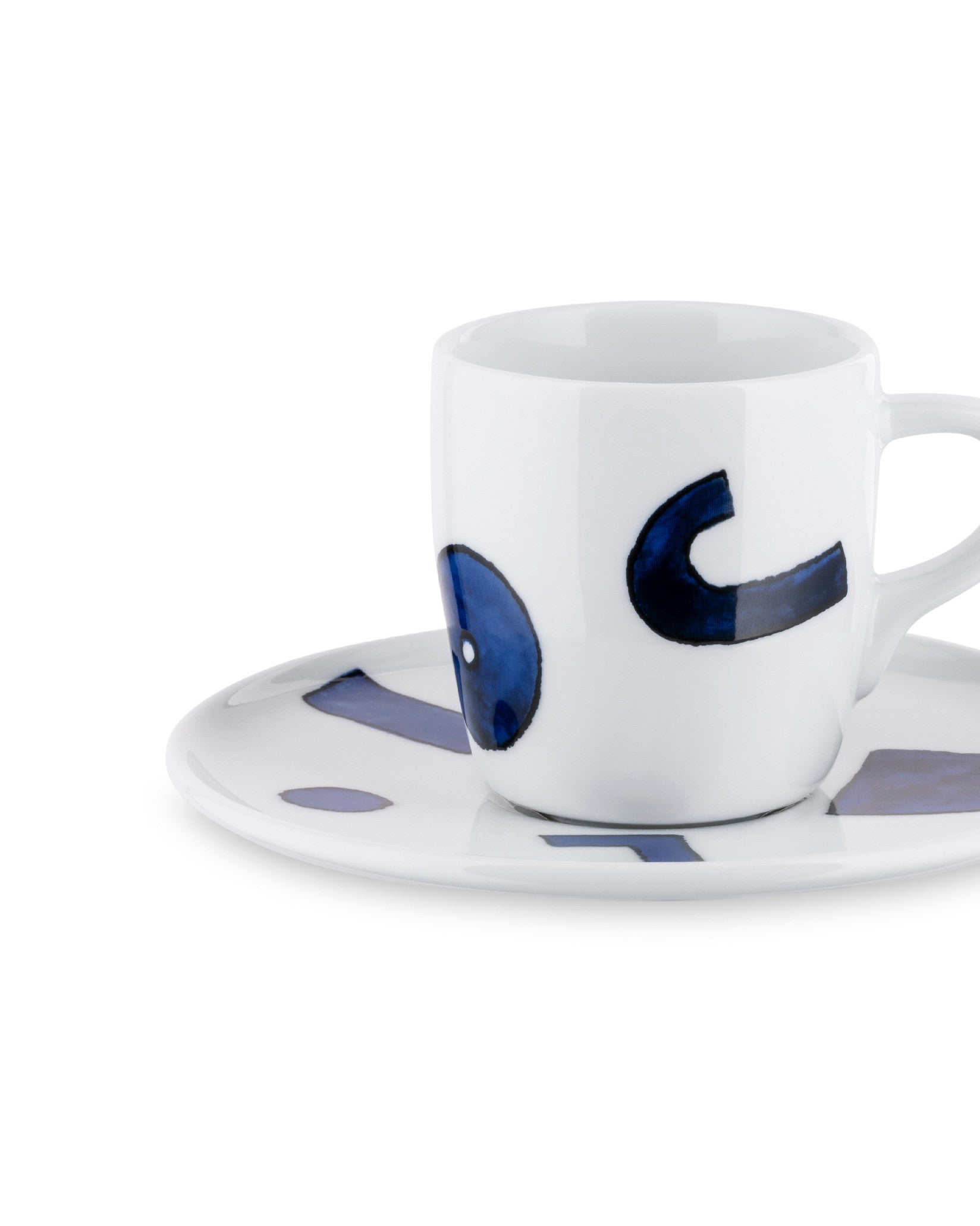 Itsumo - Yunoki ware Default Title Set de tacita para café con platito. 4 piezas Alessi 2