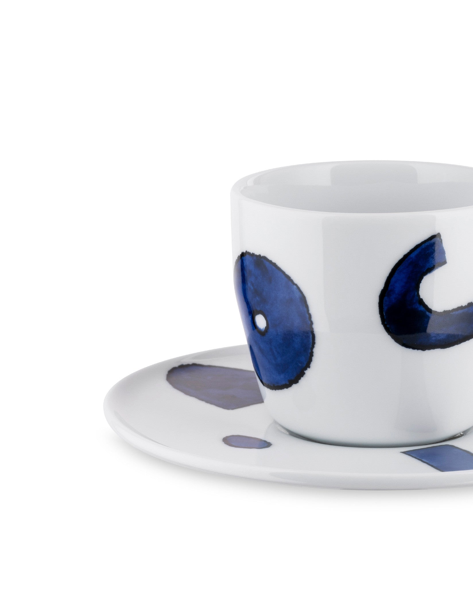 Itsumo - Yunoki ware Default Title Set bestehend aus eine Filterkaffee-Obertasse und Untertasse. 4-teilig Alessi 2