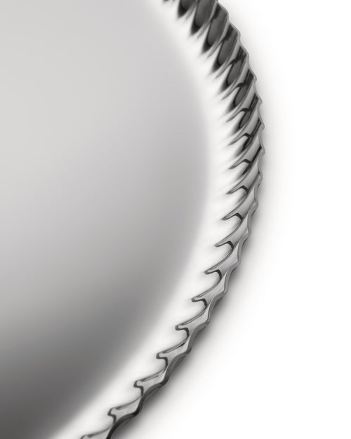 Pleats cm 23 || inch 9″ Plateau rond Alessi 4