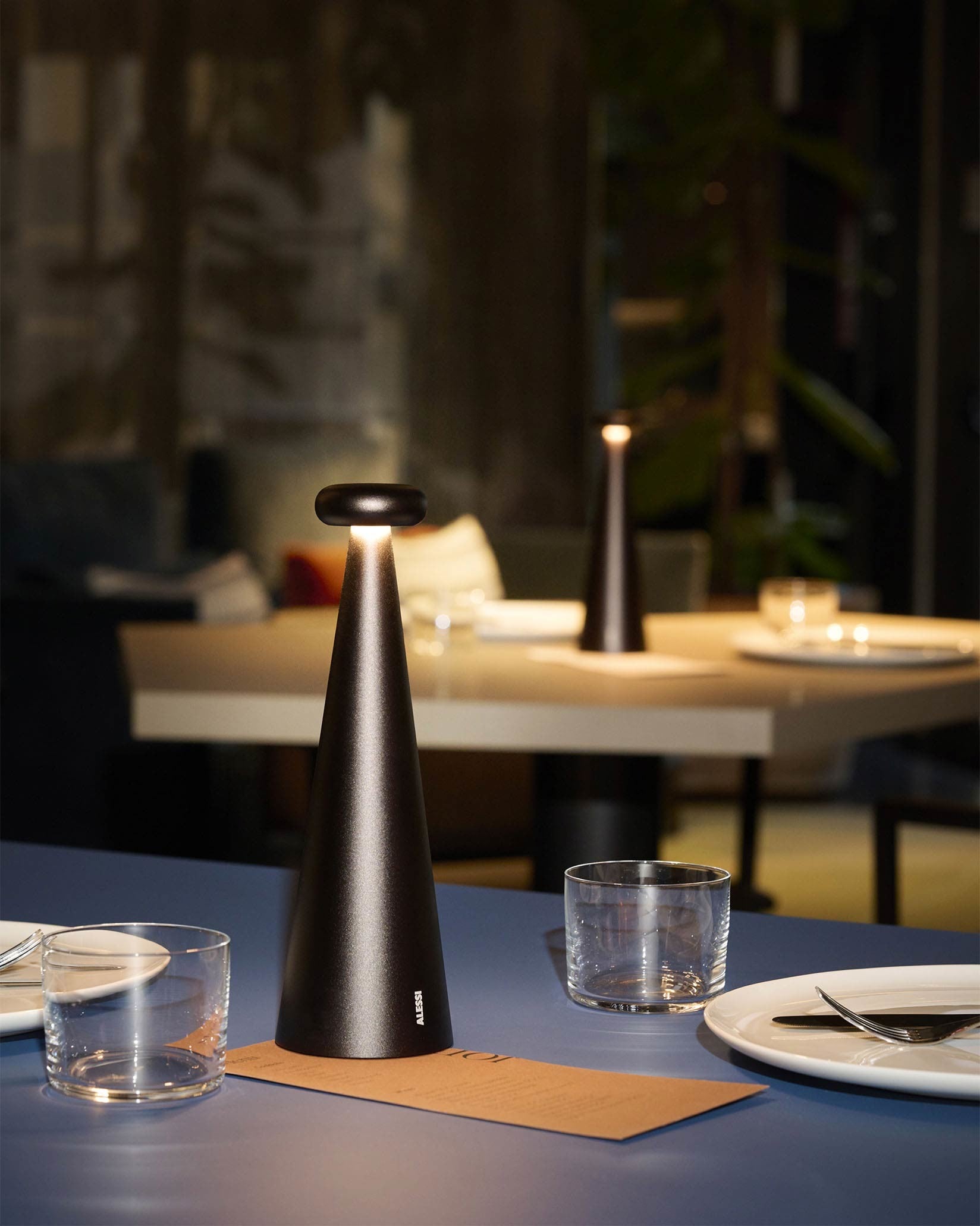 Bedin brown Lampe de table Alessi 1