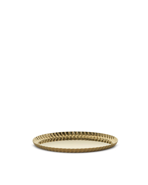 Pleats Default Title Plateau rond Alessi