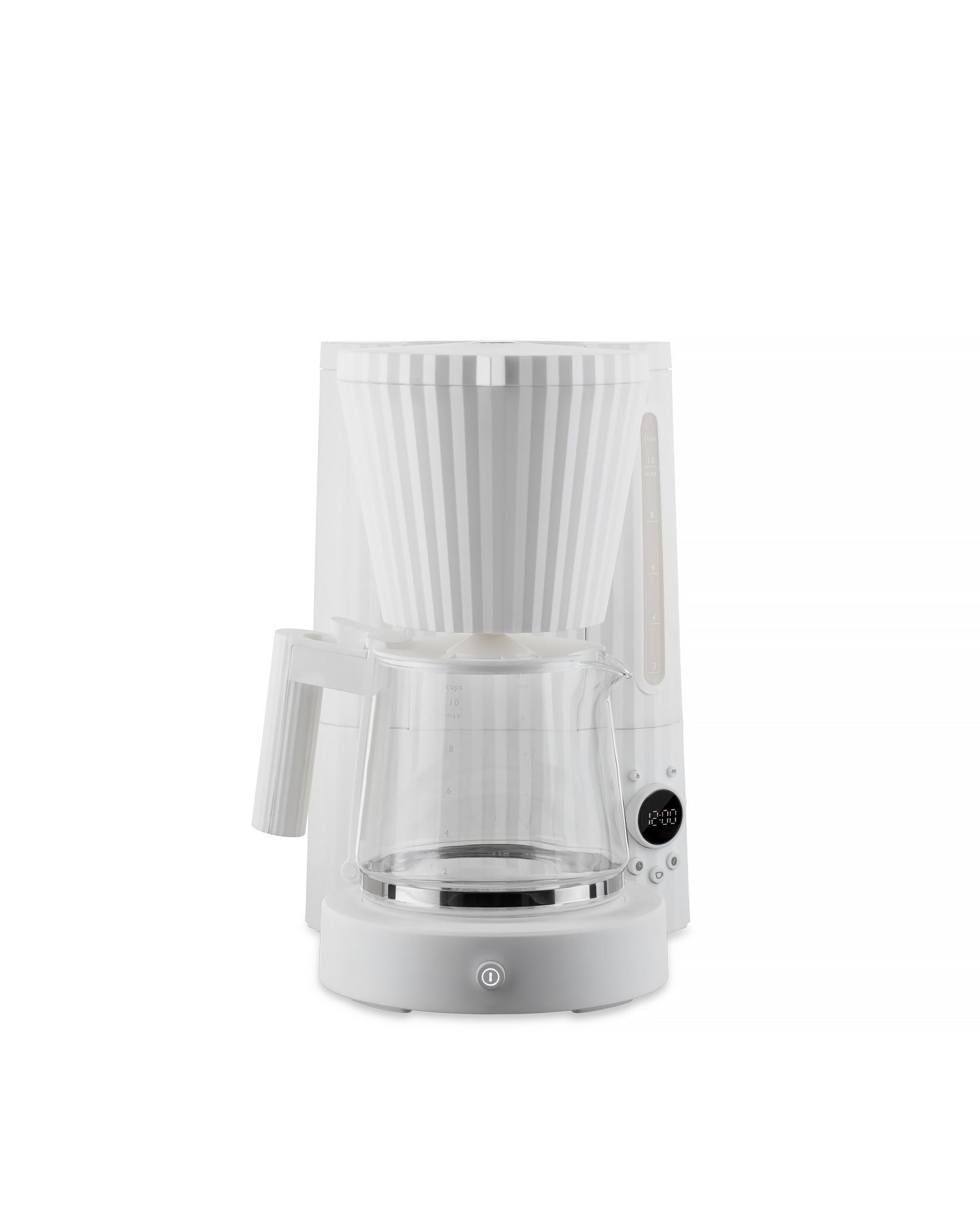 Plissé black Macchina per caffè filtrato. Adattatore svizzero. Alessi 2