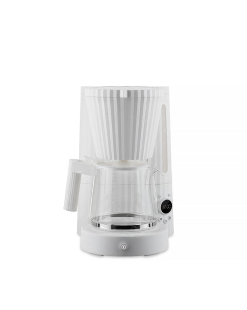 Plissé white Máquina para café filtrado. Adaptador suizo. Alessi 2