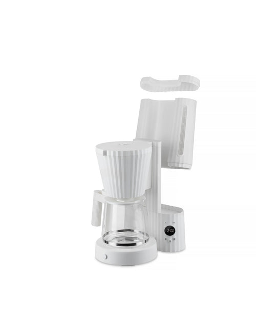 Plissé white Máquina para café filtrado. Adaptador suizo. Alessi 4