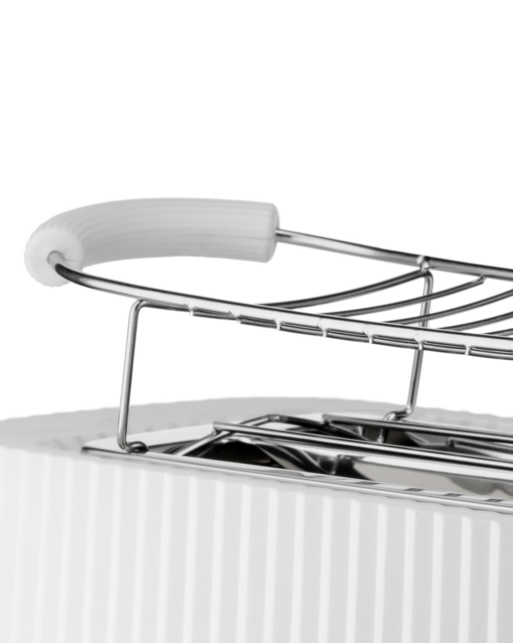 Plissé black Tostapane a doppio scomparto lungo. Spina svizzera. Alessi 2