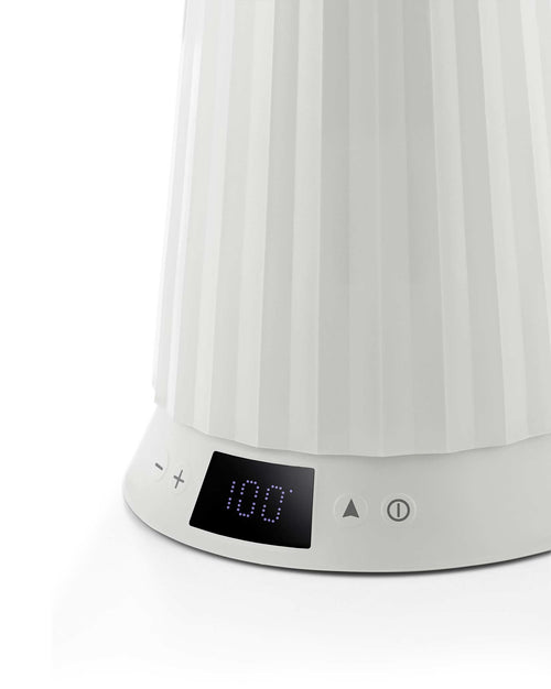 Plissé white Elektrischer Wasserkocher. Adapter Alessi 4