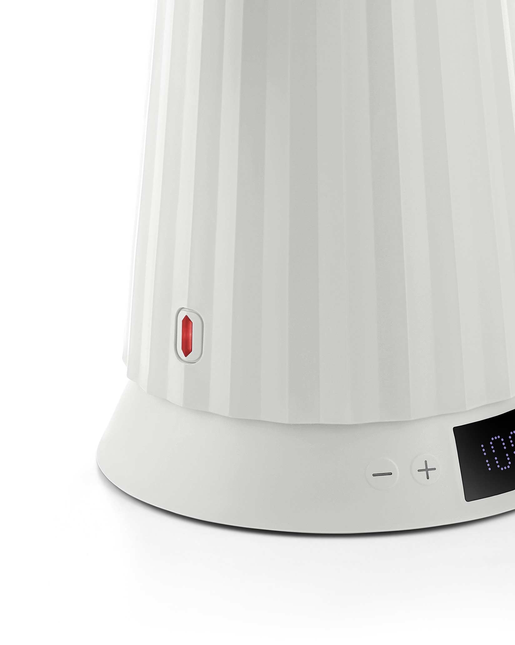 Plissé white Hervidor eléctrico. Adaptador Alessi 5