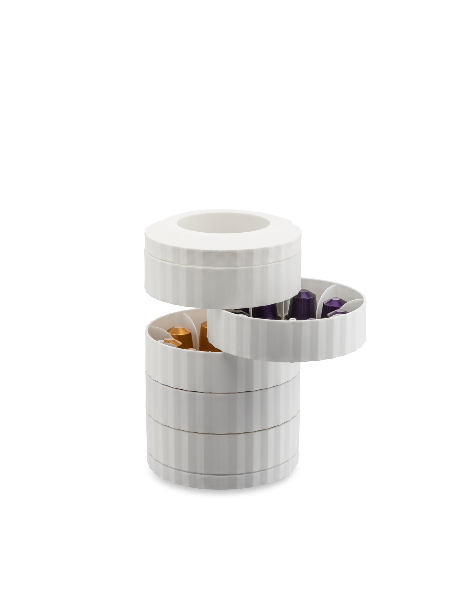Plissé green Capsule holder Alessi 2