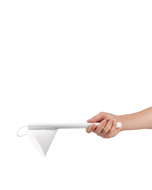 Tsumiki white Lámpara portátil Alessi 13