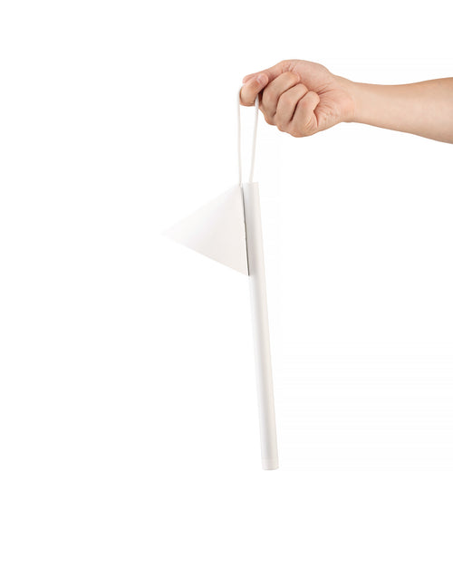 Tsumiki white Lámpara portátil Alessi 14