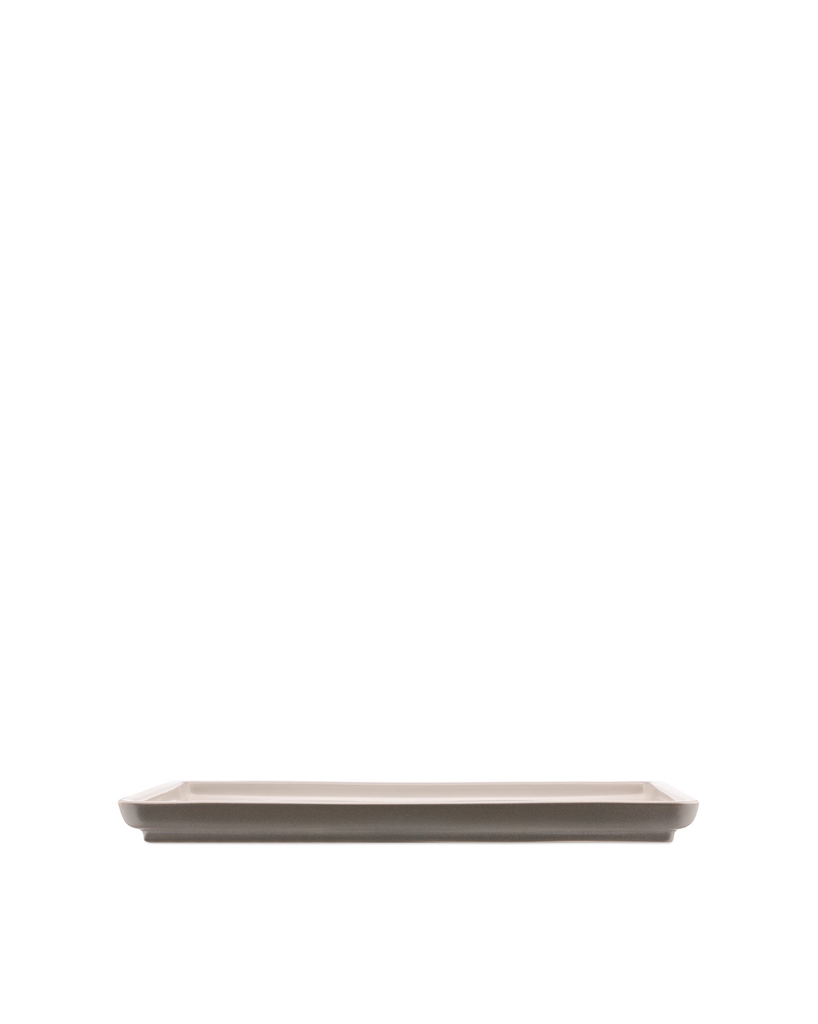 Tonale gris claro, cm 36x17 || inch 14¼″x6¾″ Fuente Alessi