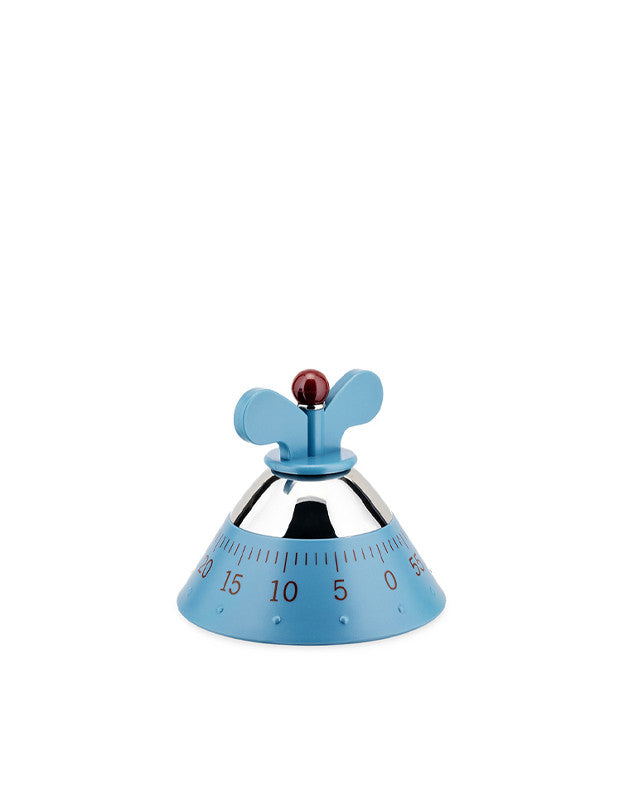 Kitchen Timer bleu clair Minuteur Alessi