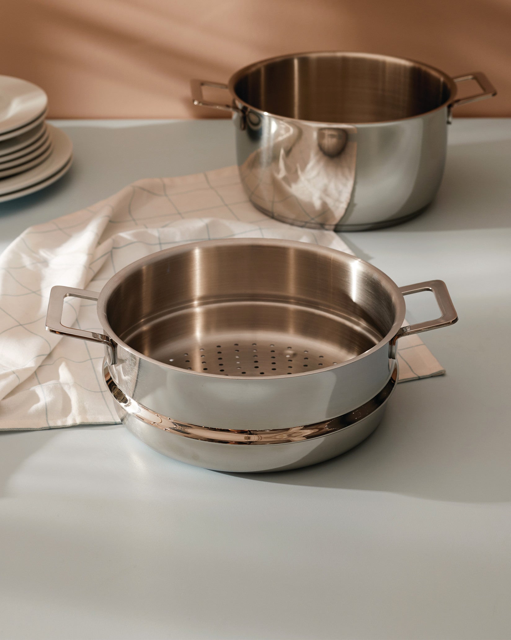 Pots&Pans Default Title Cesto para cocción al vapor Alessi 1