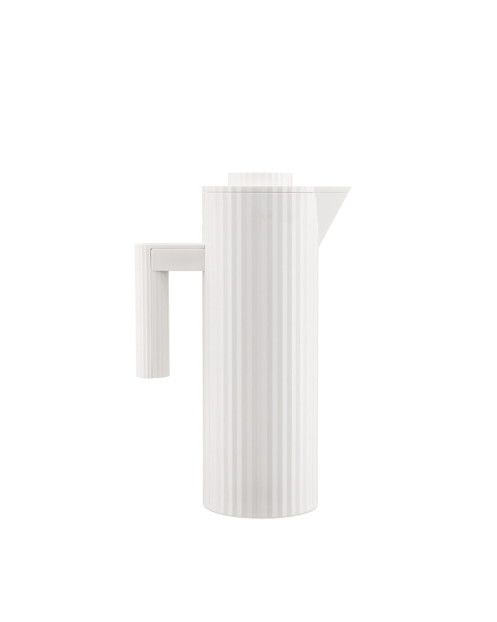 Plissé blanc Carafe isotherme Alessi