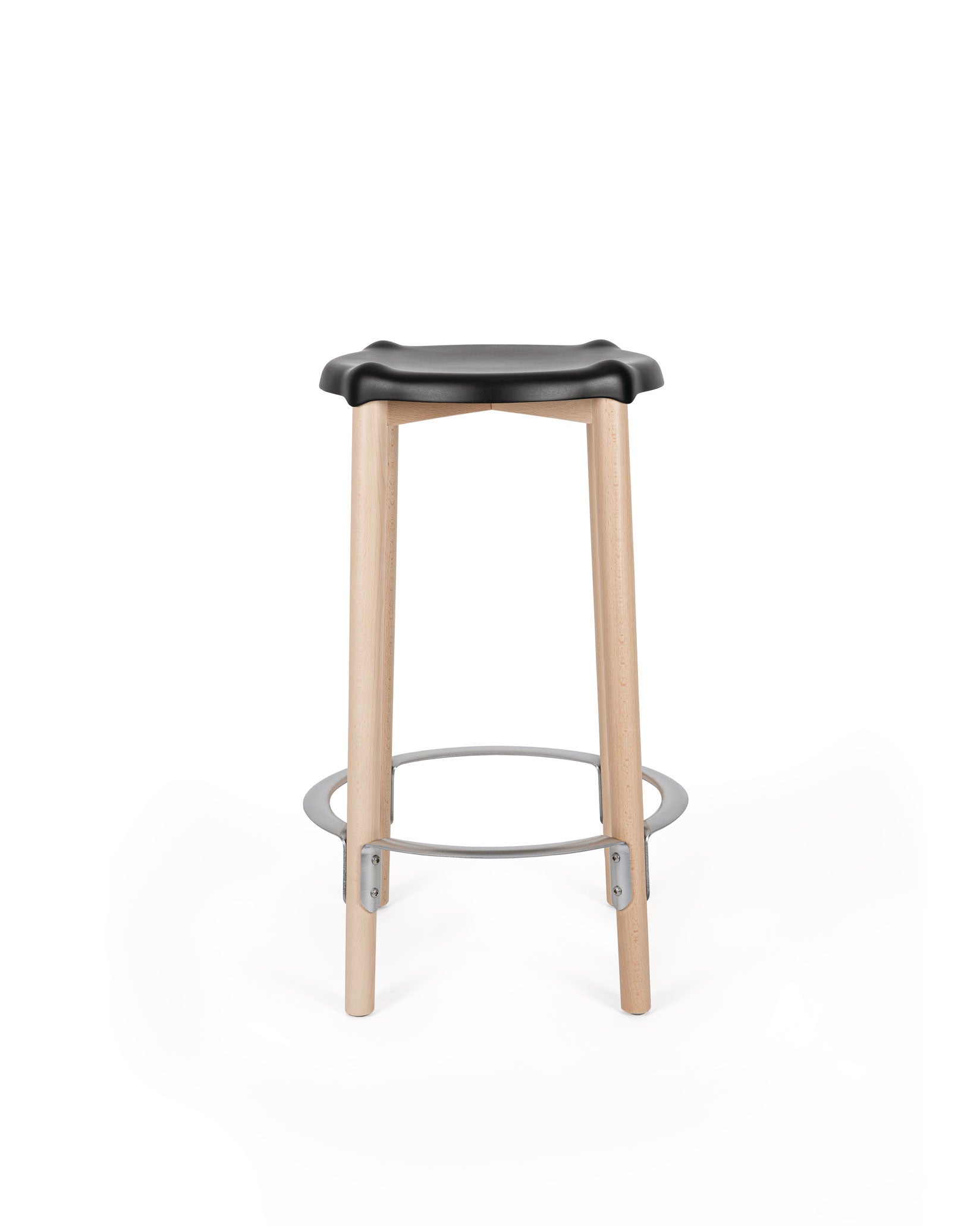 Poêle Collection black Sgabello alto Alessi