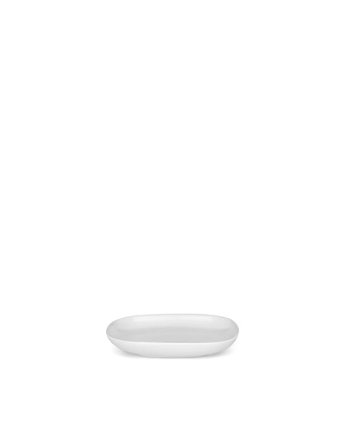 Ovale bianco Sottotazza da caffè. 4 pezzi Alessi