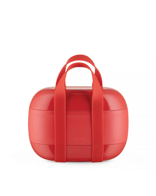 Food à porter rouge Lunch box Alessi