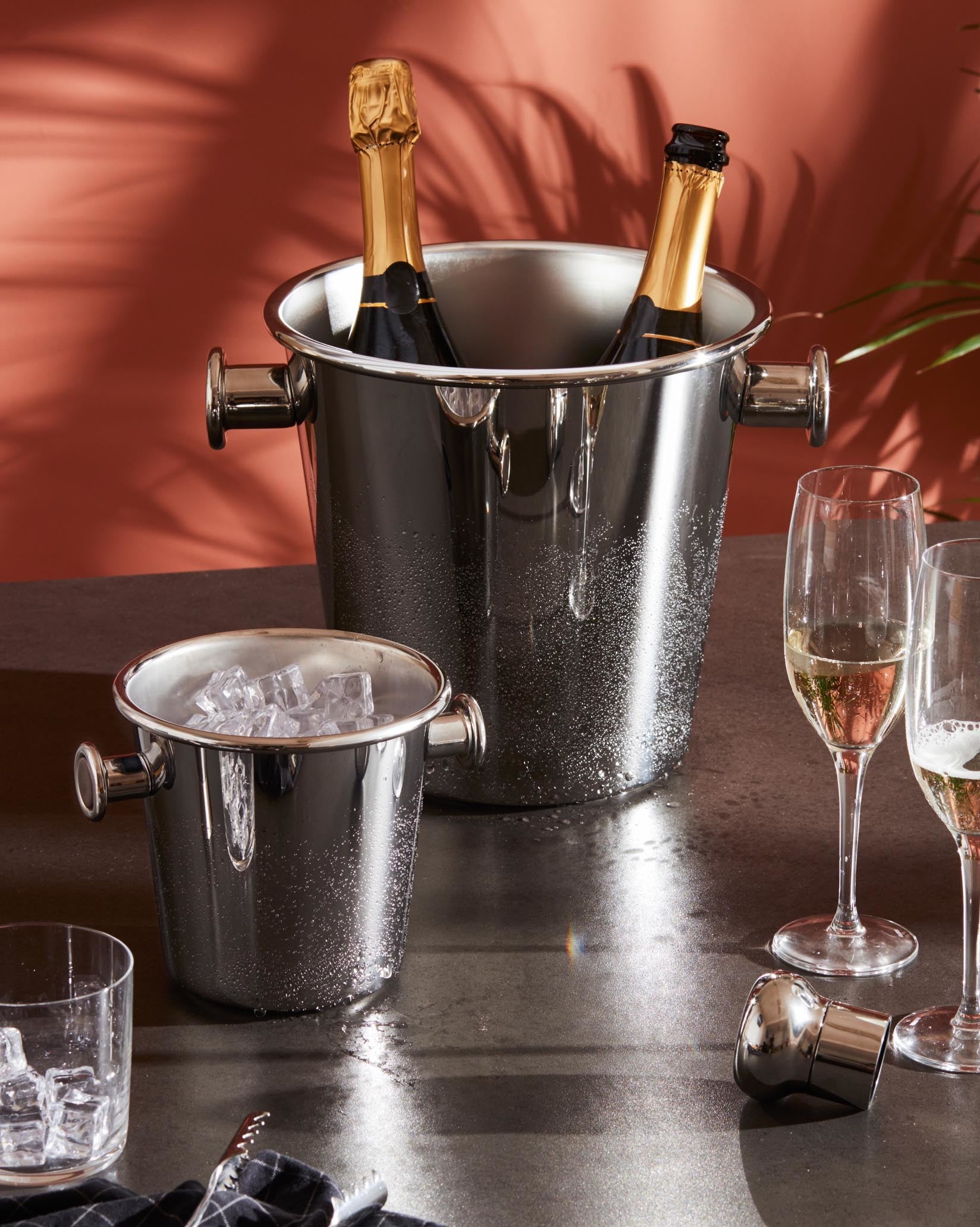 ケ*イ様 Alessi | Sottsass Ettore by cooler Wine 5052: 18/1 INOX ワインクーラー 5052 アレッシィ ALESSI キッチン収納・ラック