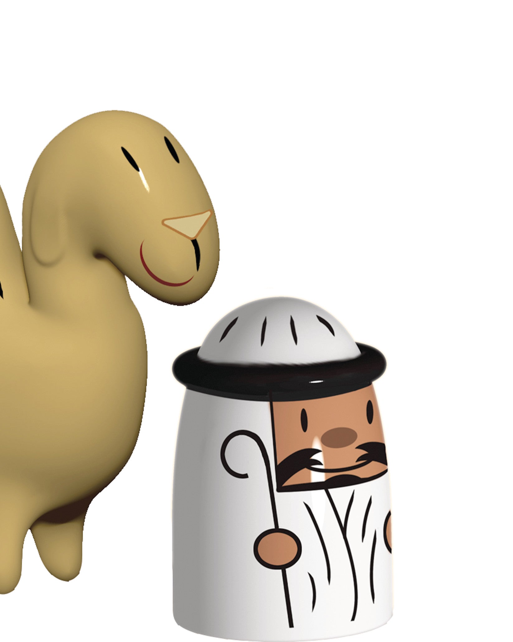 Amir & Camelus Default Title Set of 2 figurines Alessi 1