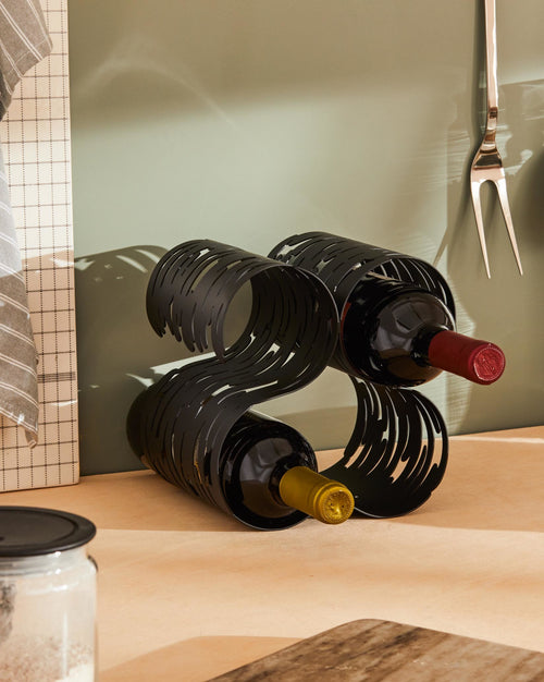 Barkcellar Edelstahl Flaschenregal Alessi 1