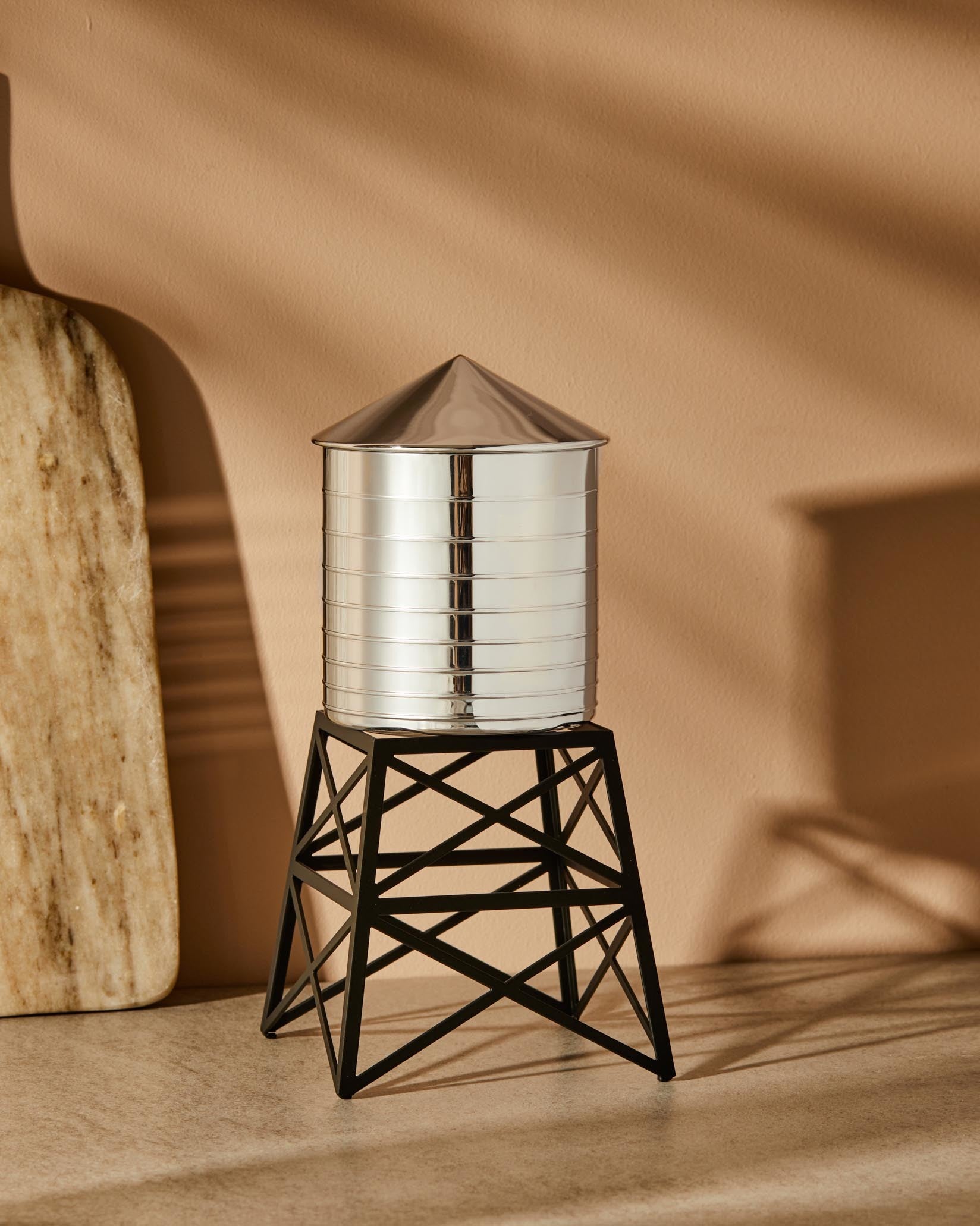 Water Tower acier inoxydable Récipient Alessi 1