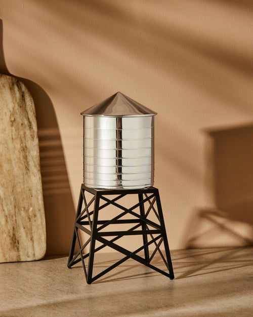 Water Tower acier inoxydable Récipient Alessi 1