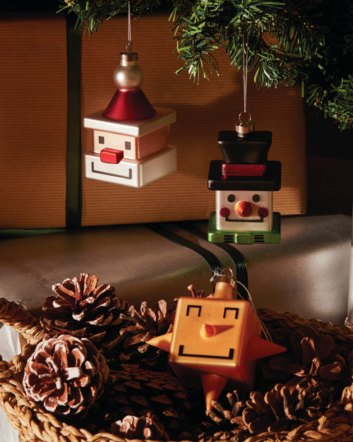 Santa Cube Default Title Weihnachtsschmuck Alessi 1