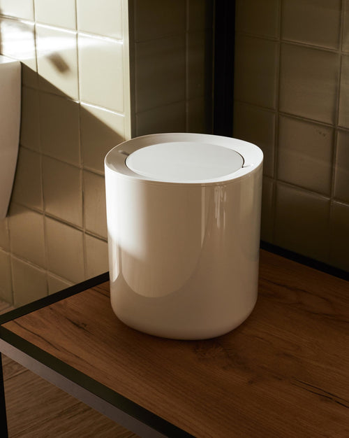 Birillo blanco Cesto para el baño Alessi 1