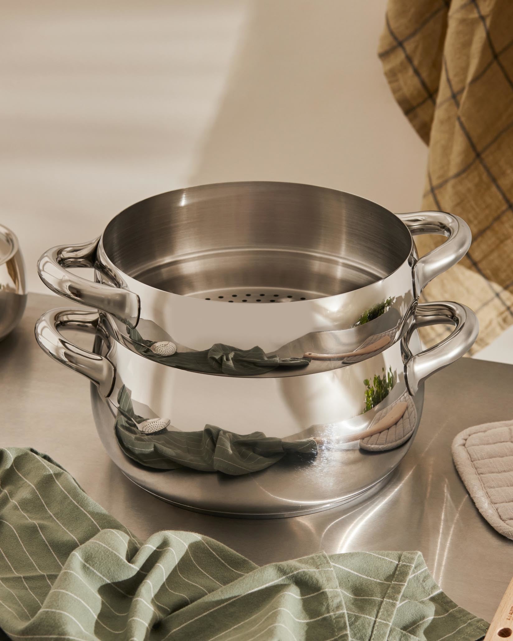 Mami Default Title Cestello per cotture al vapore Alessi 1