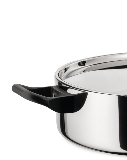 La Cintura di Orione Ø cm 24.00 || Ø inch 9½″ Flache Kasserolle mit zwei Griffen Alessi 2