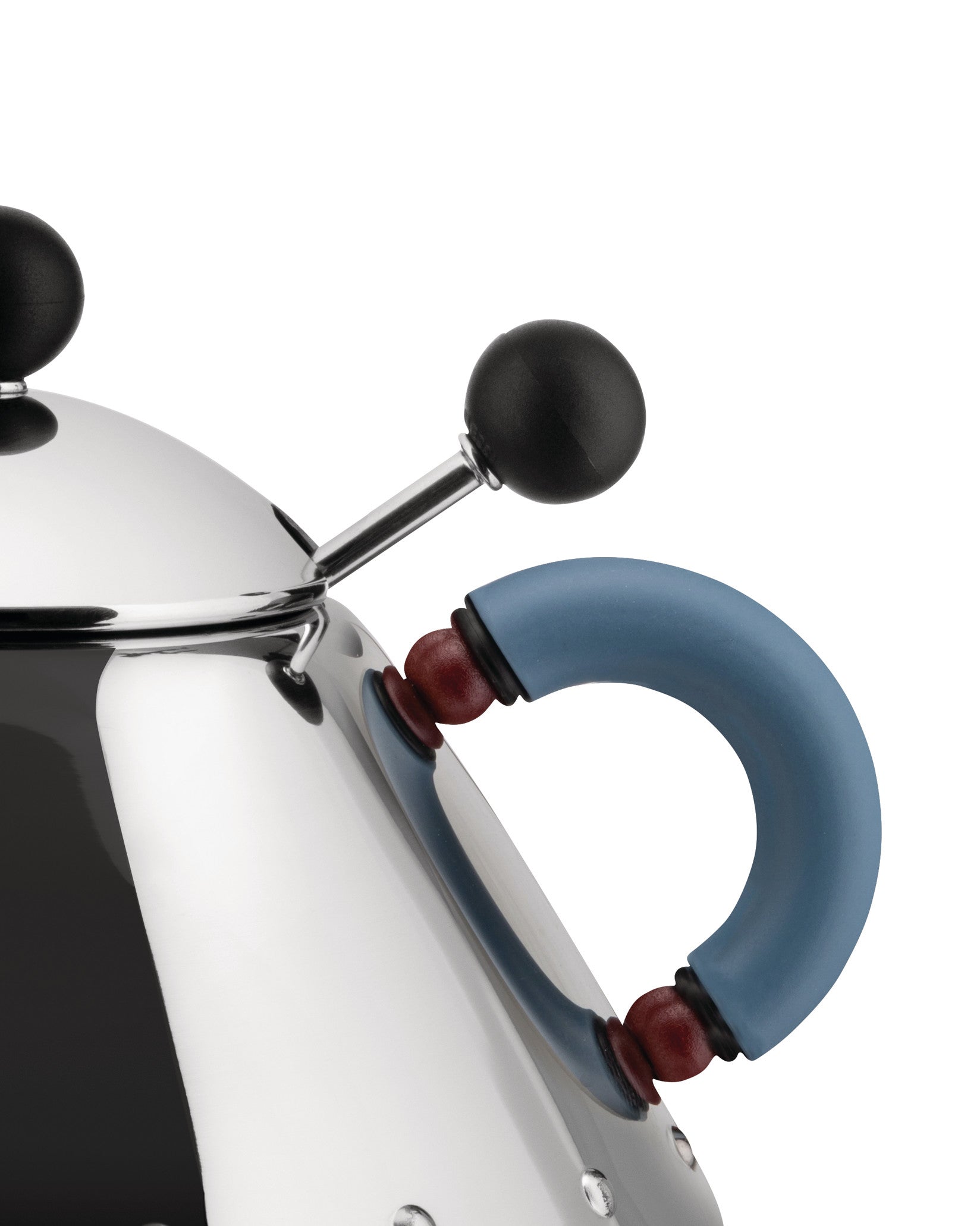 9097 noir Sucrier avec petite cuiller Alessi 2