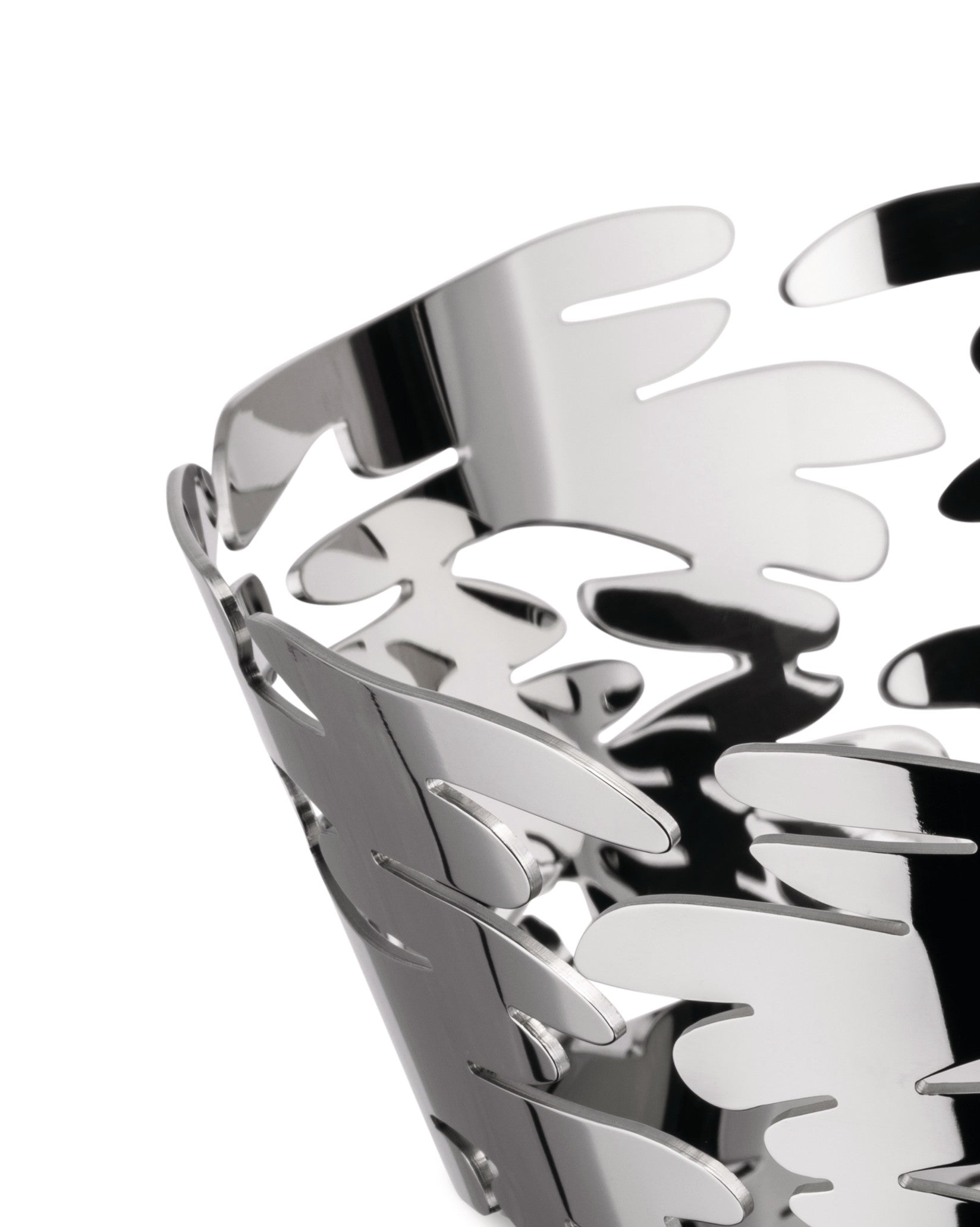 Barket Edelstahl, cm 18 || inch 7″ Korbschale Alessi 2