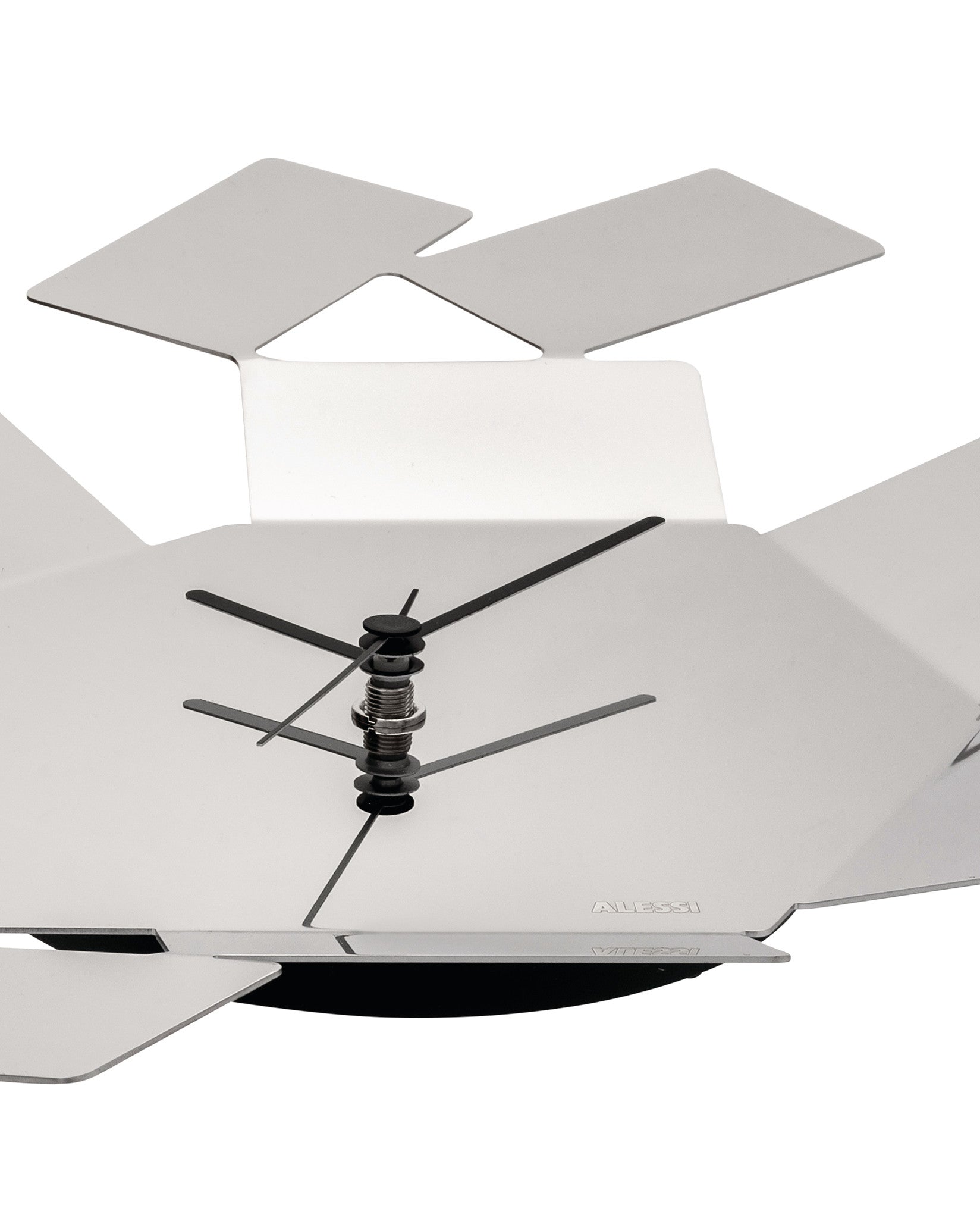 La Stanza dello Scirocco schwarz Wanduhr Alessi 2