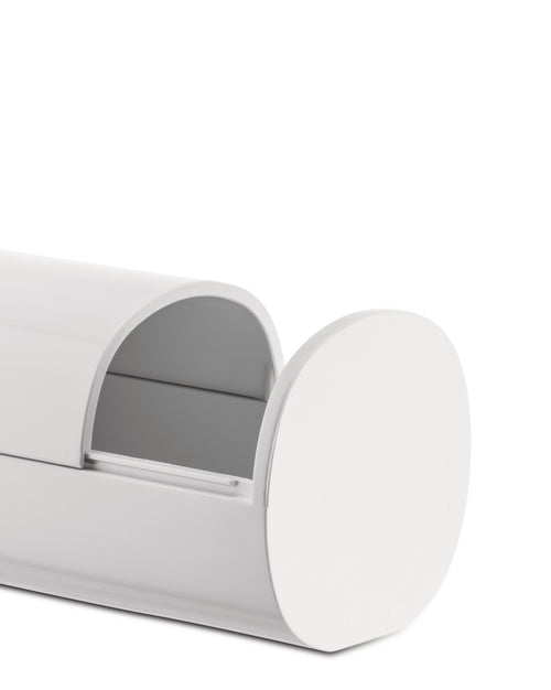 Birillo blanco Dispensador de discos removedores de maquillaje Alessi 2