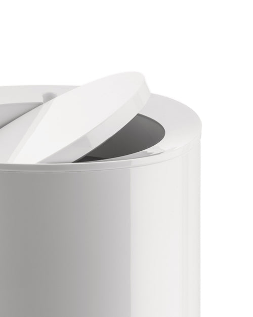 Birillo blanco Cesto para el baño Alessi 2