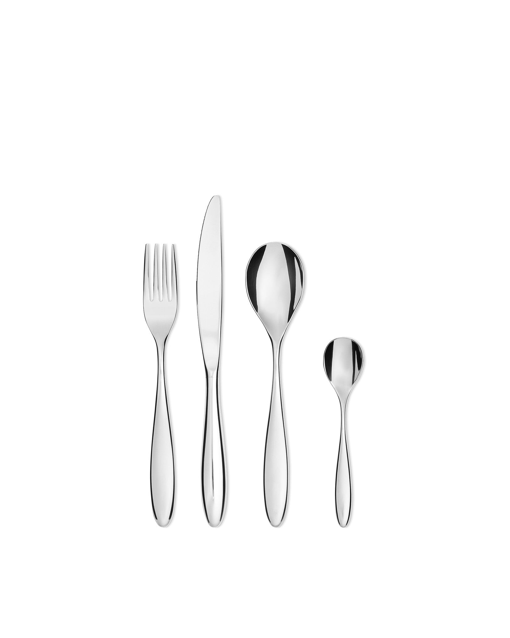 Mami cuchillo mango hueco Servicio de cubiertos 24 piezas Alessi