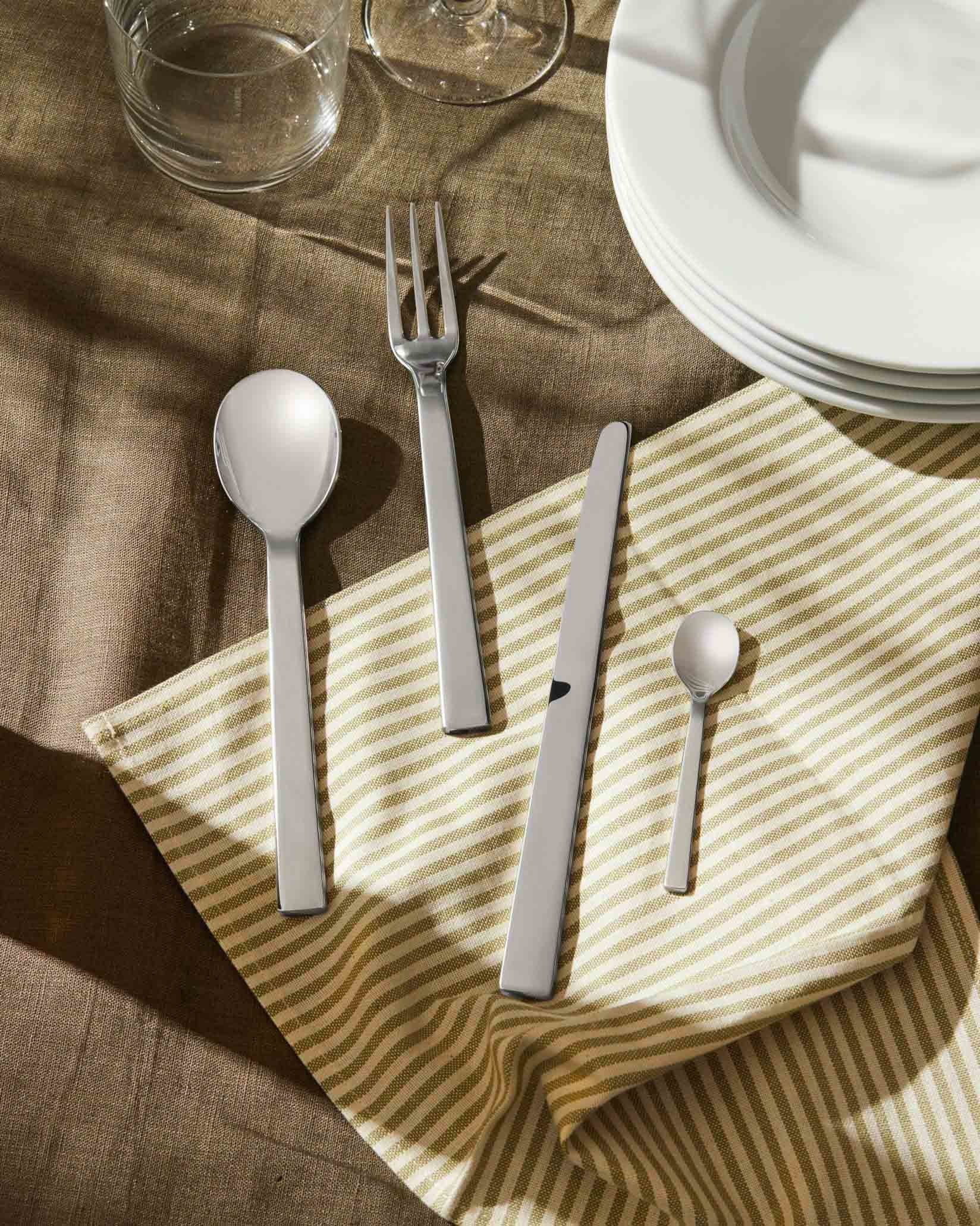 Santiago Default Title Cuiller de table. 6 pièces Alessi 1