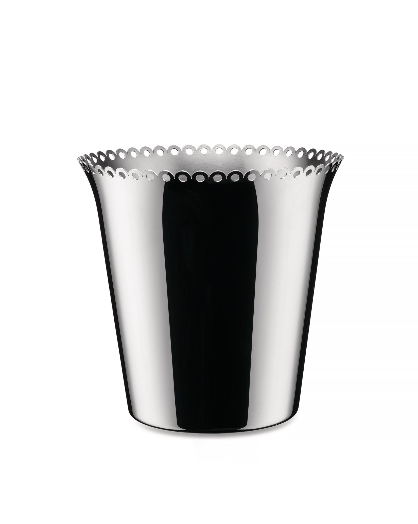 Edges stainless steel Cubo para botella Alessi