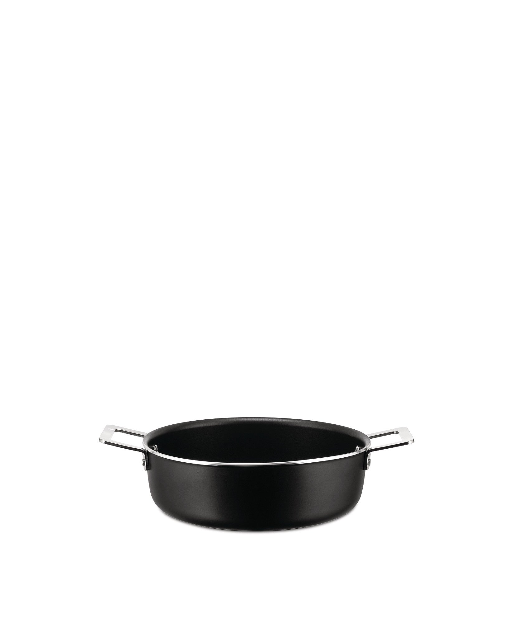 Pots&Pans Default Title Low casserole with two handles Alessi