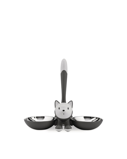 Tigrito gris Gamelle pour chat Alessi