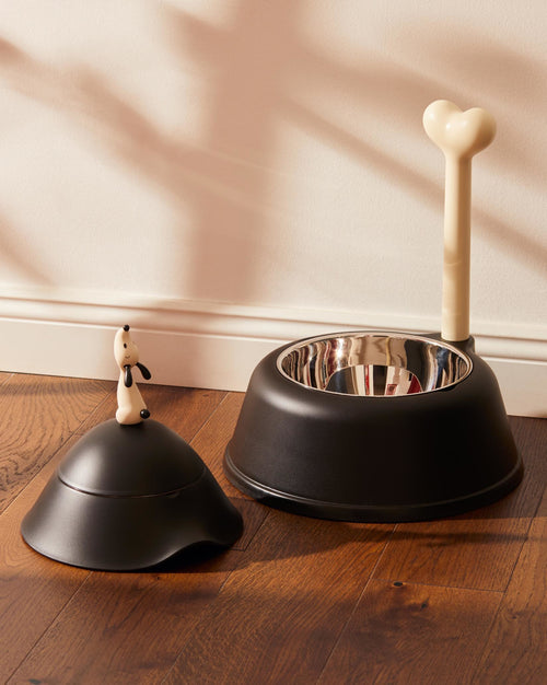Lulà noir Gamelle pour chien Alessi 1