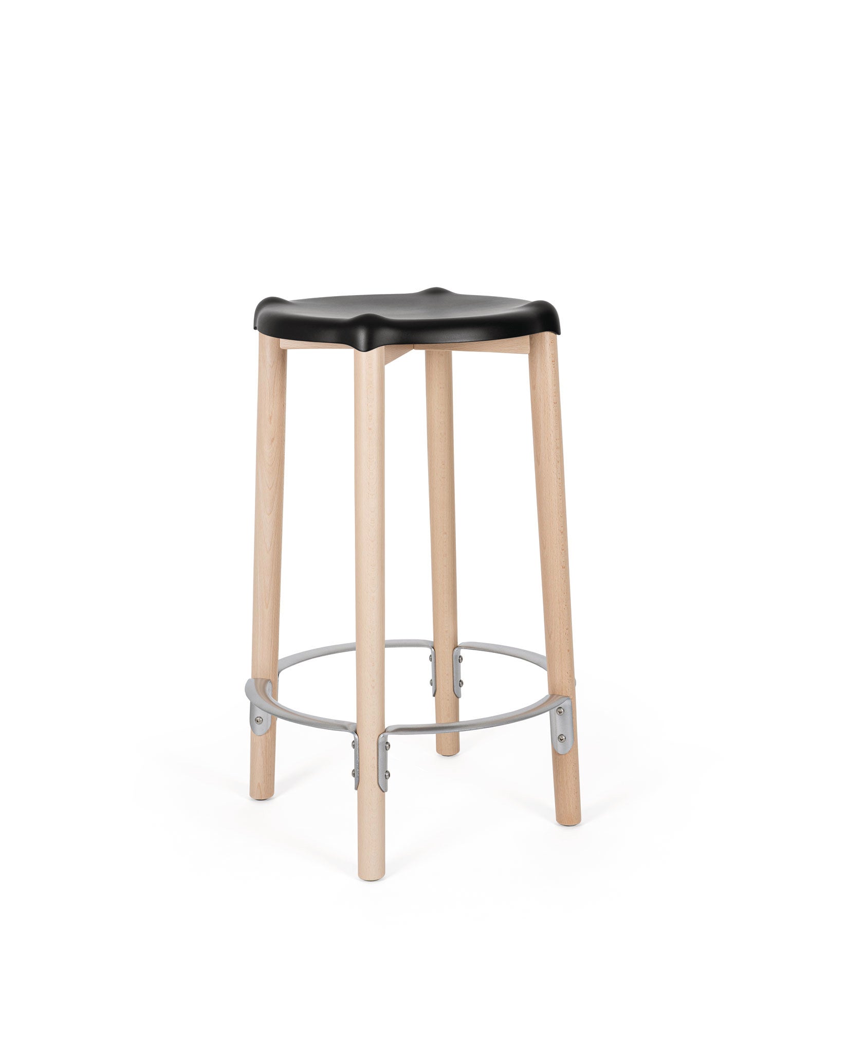 Poêle Collection white Tabouret haut Alessi 2