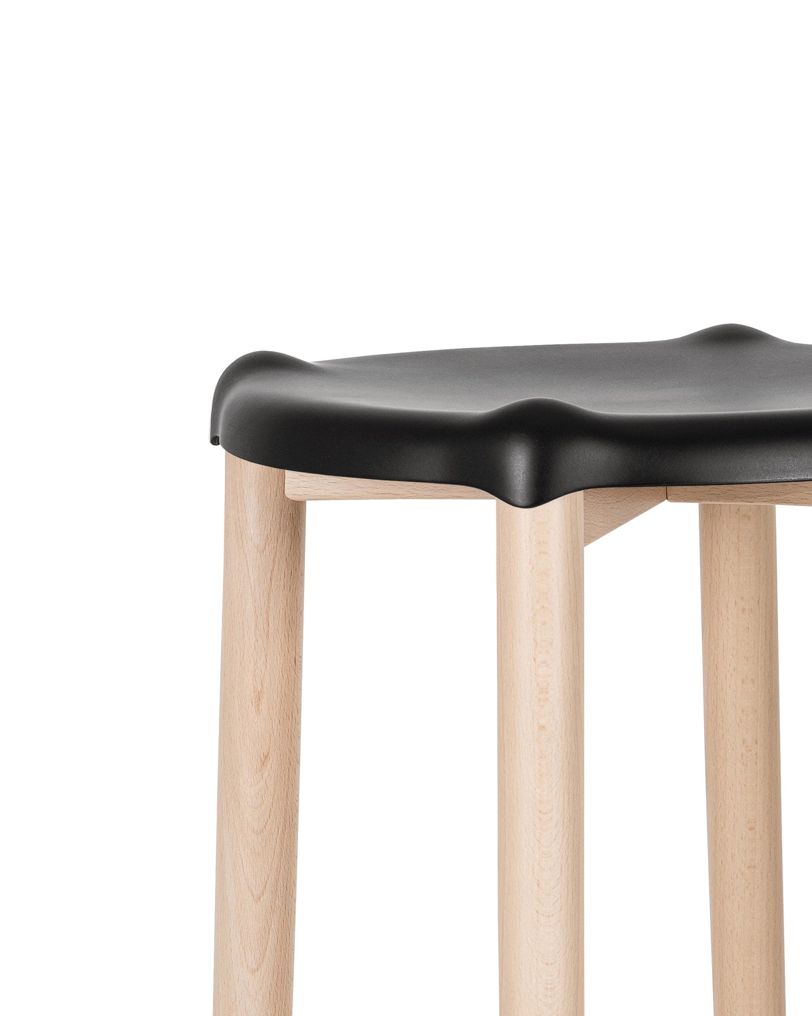 Poêle Collection white Tabouret haut Alessi 3
